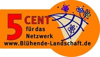 5-Cent-Aufkleber Netzwerk Blühende Landschaften, Fotonachweis: http://www.bluehende-landschaft.de/