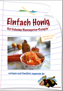 Titelblatt-Honigrezeptbuch