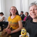 Sitzungsbegleiterinnen Manuela Wehr und Gabi Loskarn