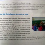 Auszug Abschlussbericht Lichteneiche-Schule Memmelsdorf zum Bamberger Schulbienenbesuch
