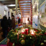 Blick auf unseren Standort beim Don Bosco Weihnachtsmarkt