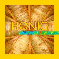 Logo für das Schwerpunktthema Honig der Bienen-InfoWabe