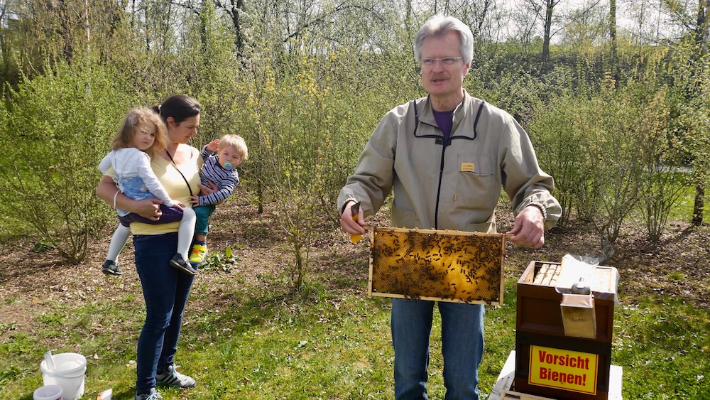 Lehrbienenstand Bienenweg zur BIWa-Sonntagsöffnung