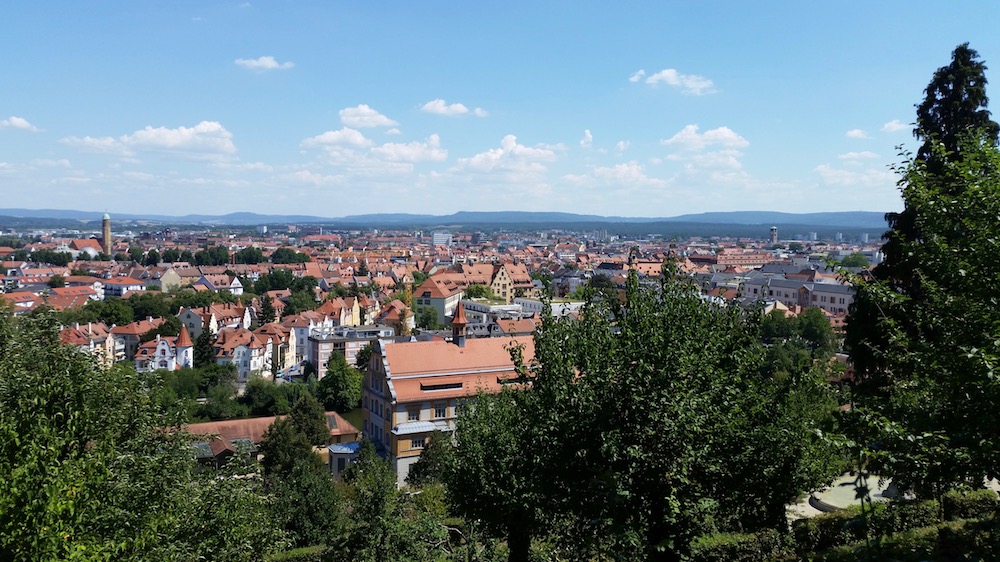 Ausblick in den Bamberger Norden