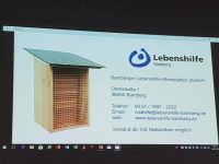 Wildbienen-Nisthilfe der Lebenshilfe-Werkstätten Bamberg