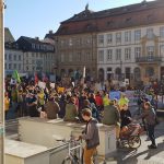 1500 Demonstranten auf dem Maximiliansplatz, Demonstration "Nicht mit uns!" Bamberg am 16.02.2019