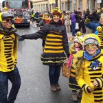 "Söders runder Tisch, oder: Die Bienen sind ls!" Faschingsumzug mit Bienen-leben-in-Bamberg.de