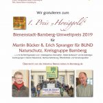 1. Preis BBU 2019 an Martin Bücker und Erich Spranger