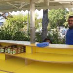 Stand am Honigmarkt und Herbstmarkt des Kreislehrgartens Oberhaid