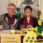 FKBB-Gründungsmitglieder Reinhold Burger (2. Vorsitzender) und Ilona Munique (1. Vorsitzende)