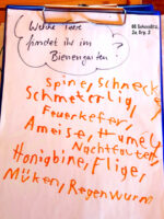 Grundschule Scheßlitz, Klasse 2a zum Schulbienen-Unterricht in der Bienen-InfoWabe, Bienen-leben-in-Bamberg.de
