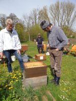 Imkeranfängerkurs von Bienen-leben-in-Bamberg.de, AK23, M4, [Frühjahrsarbeiten], Honigraumerweiterung, Ablegerbildung / 