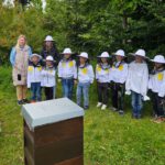 Grundschule Strullendorf, Klasse 1/2e zum Schulbienen-Unterricht in der Bienen-InfoWabe, Bienen-leben-in-Bamberg.de