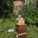 Honigschleudertage mit Ernte am Lagenstandort „Sternwarte", 27.07.2024 / Bienen-leben-in-Bamberg.de