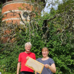 Honigschleudertage mit Ernte am Lagenstandort „Sternwarte", 27.07.2024 / Bienen-leben-in-Bamberg.de