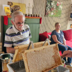 Honigschleudertage mit Verarbeitung der Ernte vom Lagenstandort „Sternwarte", 27.07.2024 / Bienen-leben-in-Bamberg.de