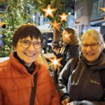 1. Vorsitzende Ilona Munique und Kassenwartin Gabriele Loskarn vom FKBB, Förderkreis Bienenleben Bamberg e. V.,