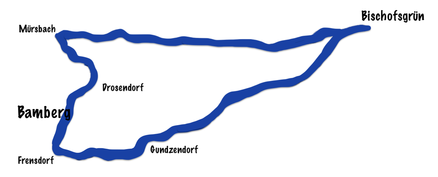 Teilnehmerwohnorte, Radius, Einzugsbereich AK25