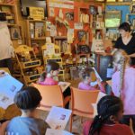Rupprechtschule Bamberg, 1.-3. Klasse (Lesepatengruppe) in Koop. Carithek/Freiwilligenzentrum zum Schulbienen-Unterricht in der Bienen-InfoWabe, Bienen-leben-in-Bamberg.de