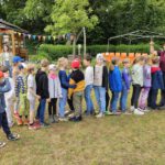 Domschule Bamberg, Klasse 2a zum Schulbienen-Unterricht / Schulbienenführung in der Bienen-InfoWabe, Bienen-leben-in-Bamberg.de