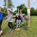 Domschule Bamberg, Klasse 2a zum Schulbienen-Unterricht / Schulbienenführung in der Bienen-InfoWabe, Bienen-leben-in-Bamberg.de