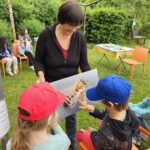 Rupprecht-Grundschule Bamberg, Klasse 2b zum Schulbienen-Unterricht / Schulbienenführung in der Bienen-InfoWabe, Bienen-leben-in-Bamberg.de