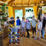 Domschule Bamberg, Klasse 2a zum Schulbienen-Unterricht / Schulbienenführung in der Bienen-InfoWabe, Bienen-leben-in-Bamberg.de