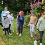 Domschule Bamberg, Klasse 2a zum Schulbienen-Unterricht / Schulbienenführung in der Bienen-InfoWabe, Bienen-leben-in-Bamberg.de