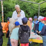 Rupprecht-Grundschule Bamberg, Klasse 2b zum Schulbienen-Unterricht / Schulbienenführung in der Bienen-InfoWabe, Bienen-leben-in-Bamberg.de