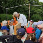 Rupprecht-Grundschule Bamberg, Klasse 2b zum Schulbienen-Unterricht / Schulbienenführung in der Bienen-InfoWabe, Bienen-leben-in-Bamberg.de