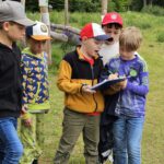 Domschule Bamberg, Klasse 2a zum Schulbienen-Unterricht / Schulbienenführung in der Bienen-InfoWabe, Bienen-leben-in-Bamberg.de