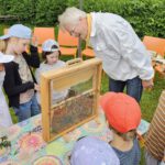 Domschule Bamberg, Klasse 2a zum Schulbienen-Unterricht / Schulbienenführung in der Bienen-InfoWabe, Bienen-leben-in-Bamberg.de