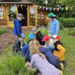 Domschule Bamberg, Klasse 2a zum Schulbienen-Unterricht / Schulbienenführung in der Bienen-InfoWabe, Bienen-leben-in-Bamberg.de