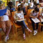 Rupprecht-Grundschule Bamberg, Klasse 2c zum Schulbienen-Unterricht / Schulbienenführung in der Bienen-InfoWabe, Bienen-leben-in-Bamberg.de