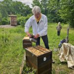 Grundschule Scheßlitz, Klasse 2b zum Schulbienen-Unterricht / Schulbienenführung in der Bienen-InfoWabe, Bienen-leben-in-Bamberg.de