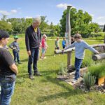 Schulbienenführung / Schulbienen-Unterricht im Ferienprogramm für den Offenen Ganztag (OGS) Grundschule Gaustadt. / Initiative Bienen-leben-in-Bamberg.de