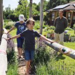 Schulbienenführung / Schulbienen-Unterricht im Ferienprogramm für den Offenen Ganztag (OGS) Grundschule Gaustadt. / Initiative Bienen-leben-in-Bamberg.de