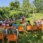 Schulbienenführung / Schulbienen-Unterricht im Ferienprogramm für den Offenen Ganztag (OGS) Grundschule Gaustadt. / Initiative Bienen-leben-in-Bamberg.de