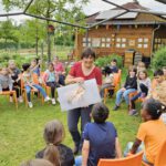 Rupprecht-Grundschule Bamberg, Klasse 2a zum Schulbienen-Unterricht / Schulbienenführung in der Bienen-InfoWabe, Bienen-leben-in-Bamberg.de