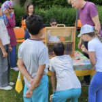 Schulbienenführung / Schulbienen-Unterricht zur Stärkung geflüchteter Kinder und Jugendlicher / Initiative Bienen-leben-in-Bamberg.de