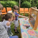 Grundschule Scheßlitz, Klasse 2a zum Schulbienen-Unterricht / Schulbienenführung in der Bienen-InfoWabe, Bienen-leben-in-Bamberg.de