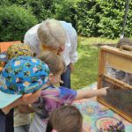 Grundschule Scheßlitz, Klasse 2a zum Schulbienen-Unterricht / Schulbienenführung in der Bienen-InfoWabe, Bienen-leben-in-Bamberg.de