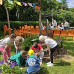 Grundschule Scheßlitz, Klasse 2a zum Schulbienen-Unterricht / Schulbienenführung in der Bienen-InfoWabe, Bienen-leben-in-Bamberg.de