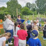 Grundschule Scheßlitz, Klasse 2a zum Schulbienen-Unterricht / Schulbienenführung in der Bienen-InfoWabe, Bienen-leben-in-Bamberg.de