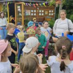 Grundschule Scheßlitz, Klasse 2a zum Schulbienen-Unterricht / Schulbienenführung in der Bienen-InfoWabe, Bienen-leben-in-Bamberg.de