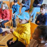 Rupprecht-Grundschule Bamberg, Klasse 2d zum Schulbienen-Unterricht / Schulbienenführung in der Bienen-InfoWabe, Bienen-leben-in-Bamberg.de