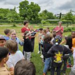 Rupprecht-Grundschule Bamberg, Klasse 2a zum Schulbienen-Unterricht / Schulbienenführung in der Bienen-InfoWabe, Bienen-leben-in-Bamberg.de