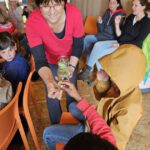 Rupprecht-Grundschule Bamberg, Klasse 2d zum Schulbienen-Unterricht / Schulbienenführung in der Bienen-InfoWabe, Bienen-leben-in-Bamberg.de