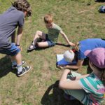 Schulbienenführung / Schulbienen-Unterricht im Ferienprogramm für den Offenen Ganztag (OGS) Grundschule Gaustadt. / Initiative Bienen-leben-in-Bamberg.de