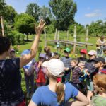 Schulbienenführung / Schulbienen-Unterricht im Ferienprogramm für den Offenen Ganztag (OGS) Grundschule Gaustadt. / Initiative Bienen-leben-in-Bamberg.de
